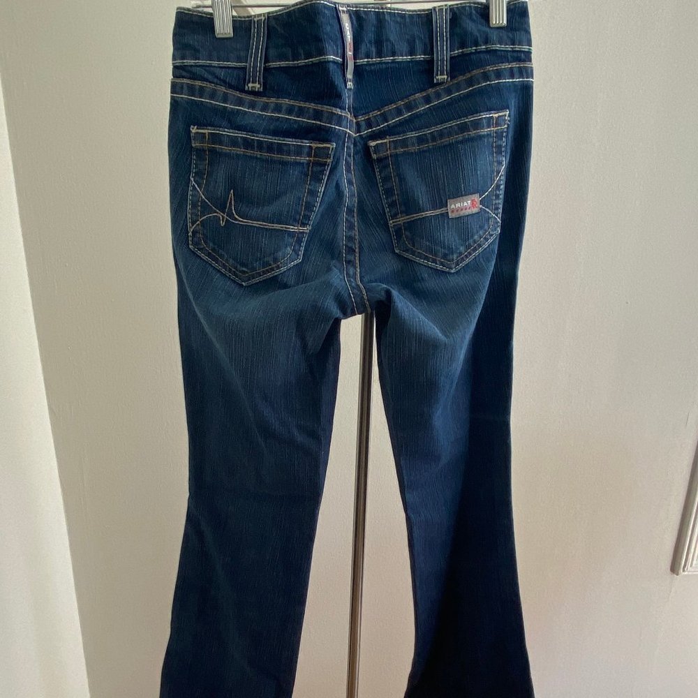 Women's Ariat FR Mid Rise Boot Cut Jeans Size 26R